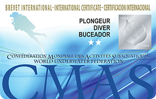 Сертификат CMAS 2 звезды