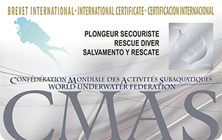 Сертификат CMAS Rescue